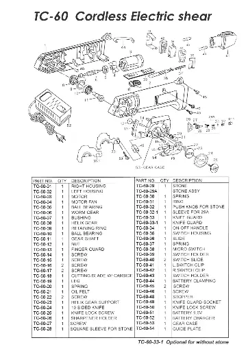 RAPID-CUT TC-60 Rotary Cutter - Exploded View-1.webp
