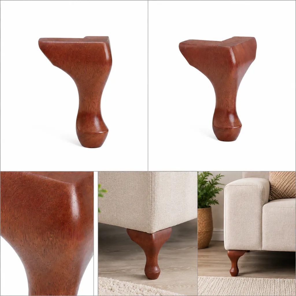 L-W-CAB155-MAH.Cabriole-Leg-155mm-MAHOGANY.webp