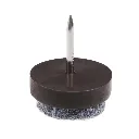 L-G-N20F_4.Felt Tip Nylon Nail Glide (20mm Diameter) BROWN.webp