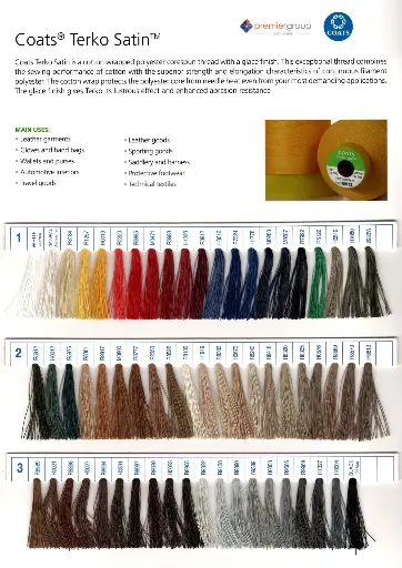 Colour Chart - Coats Terko Thread 2024-1.webp