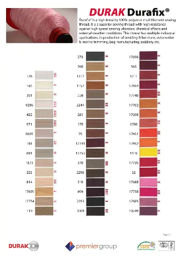 Colour Chart - DURAK Durafix Thread Range 2024-1.webp