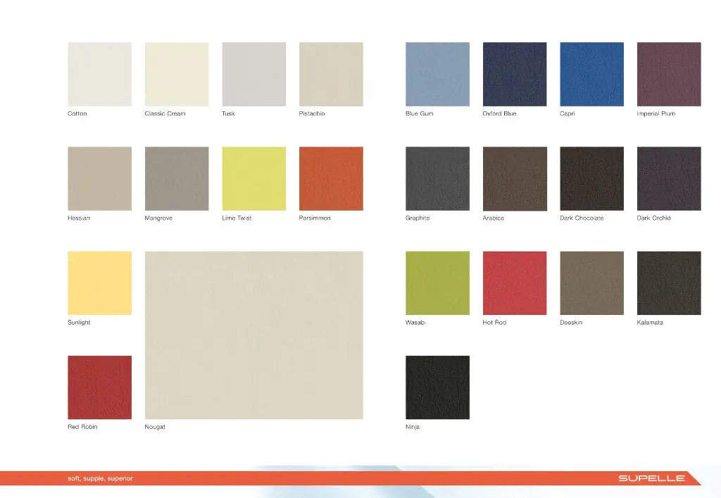 Colour Chart - Supelle Vinyl Range-1.webp