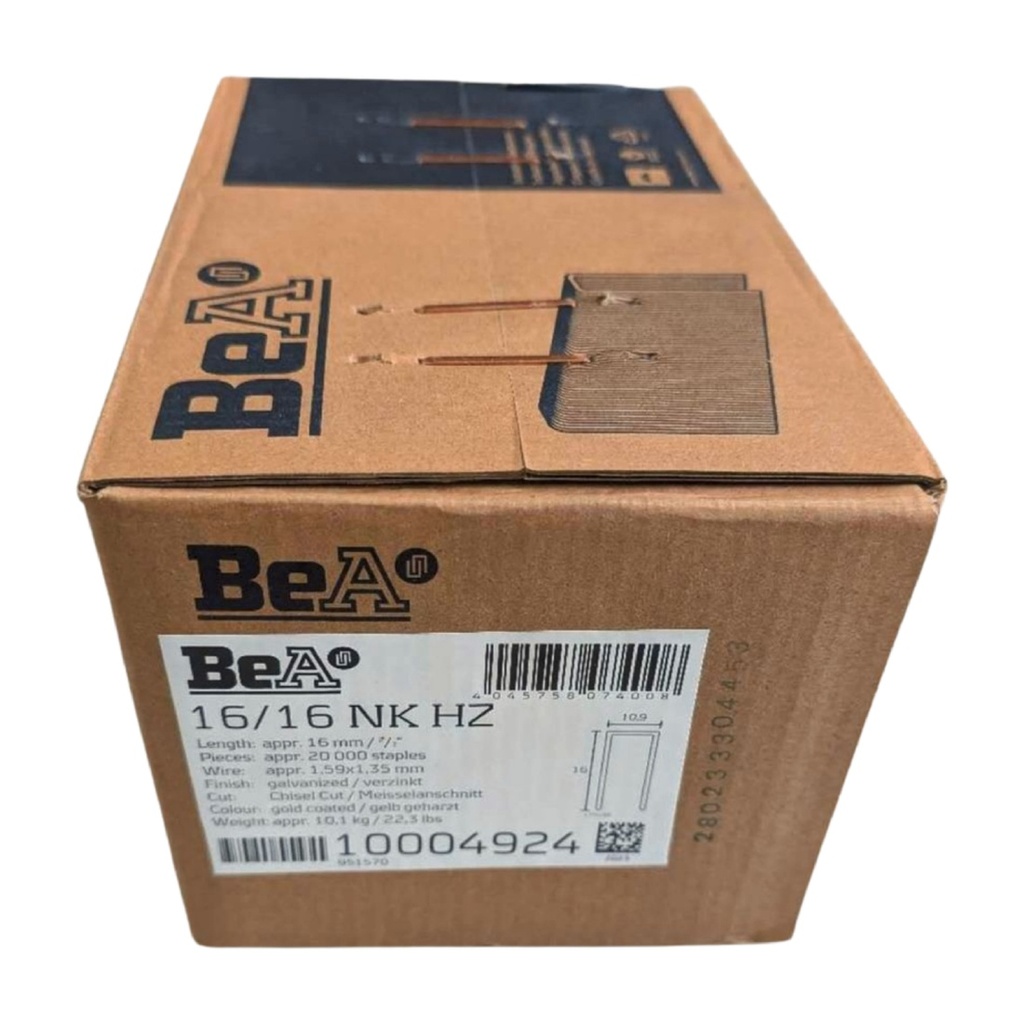 BEA Staples 14/16 (N Series) 16g Framing Staples