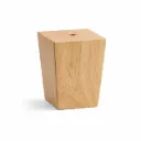 Chock Timber Leg 100mm RAW