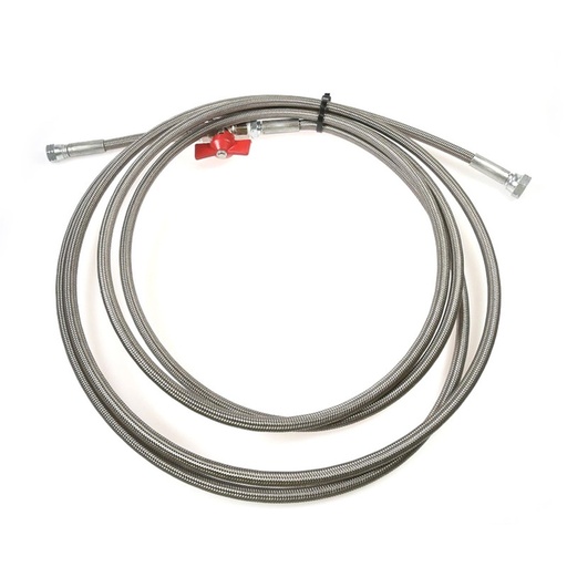 TensorGrip Steel Braided Hose 4m (for Canister)