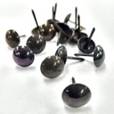 *CLEARANCE Dome Nail 11mm Black Vintage (500pc)