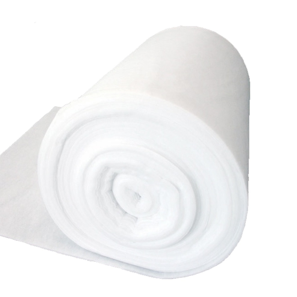 [FIB-BPF100-1500-50ROLL] 100gsm Dacron Bonded Polyester Fibre 150cm wide (50m Roll)