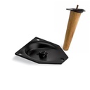 5/16 Angle Plate (82x82x16mm) BLACK