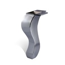 Metal Cabriole Leg 220mm CHROME