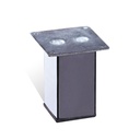 Metal Leg Geneva 110mm CHROME