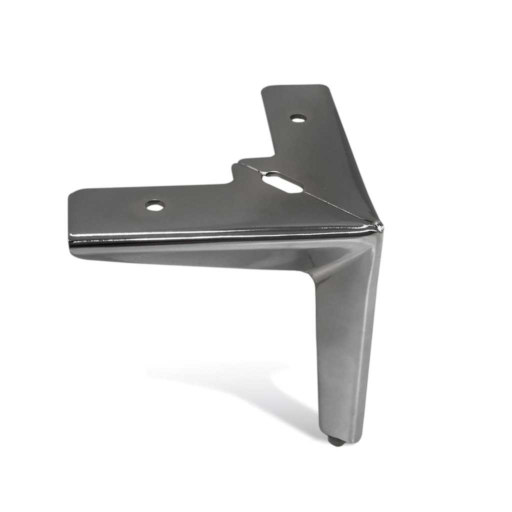 Metal Leg Siena 130mm CHROME
