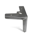 Metal Leg Siena 130mm CHROME