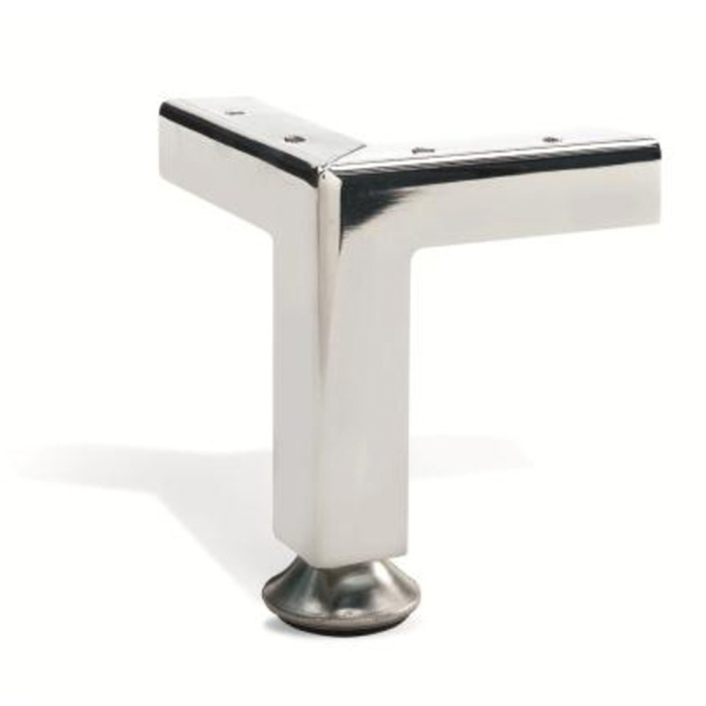 Metal Leg Silver Knight 112mm CHROME