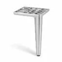 Stockholm 150mm Brushed Aluminium Metal Leg