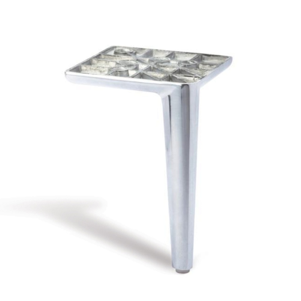 Stockholm 150mm Chrome Plated Metal Leg