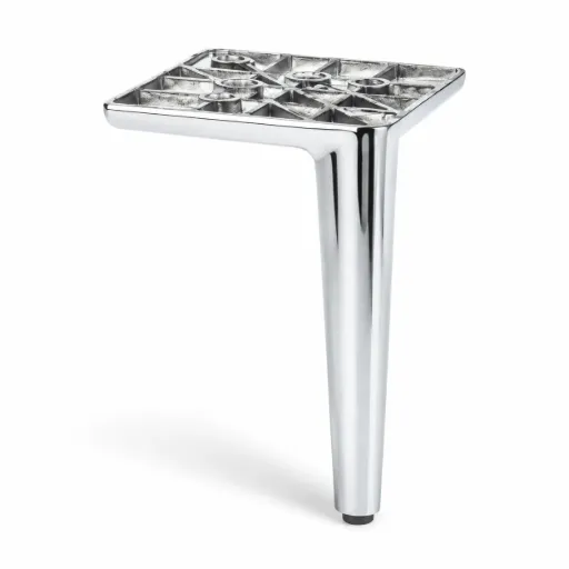 Stockholm 150mm Chrome Plated Metal Leg