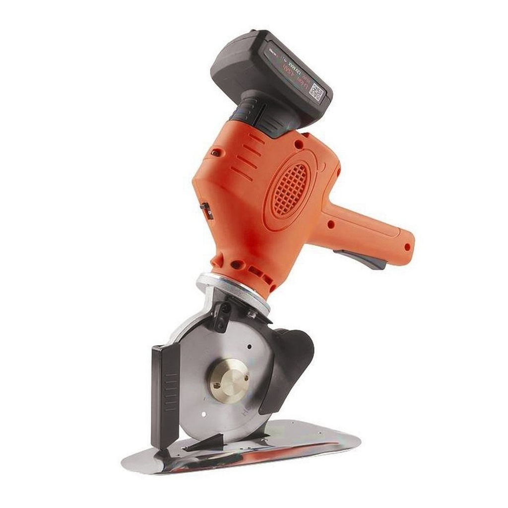 RAPIDCUT Cordless Industrial Round Knife Fabric Cutting Machine CB-100
