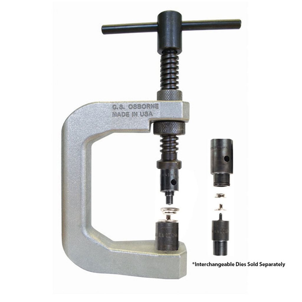 C.S. OSBORNE Portable It's-A-Snap Press #W-50