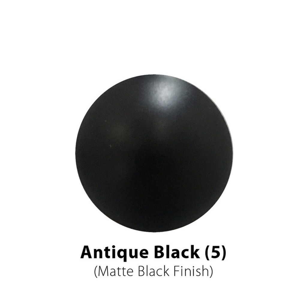 [DN-16-ANTBLK-0050] LEONE Decorative Dome Nails 16mm (Antique Black, Pack of 50)