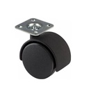 Nylon Twin Wheel Hooded Castors