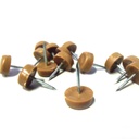 Nylon Nail Glide (22mm Diameter) BEIGE