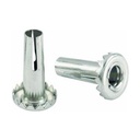Metal Castor Socket 3/8 (to suit Stem Castors/Glides)