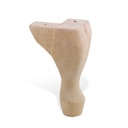Cabriole 155mm (6 inch) Timber Leg