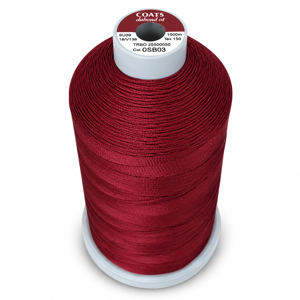 COATS Dabond Bonded Polyester Marine Thread 18tkt (V138)