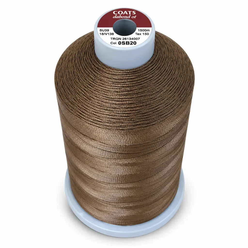 COATS Dabond Bonded Polyester Marine Thread 18tkt (V138)