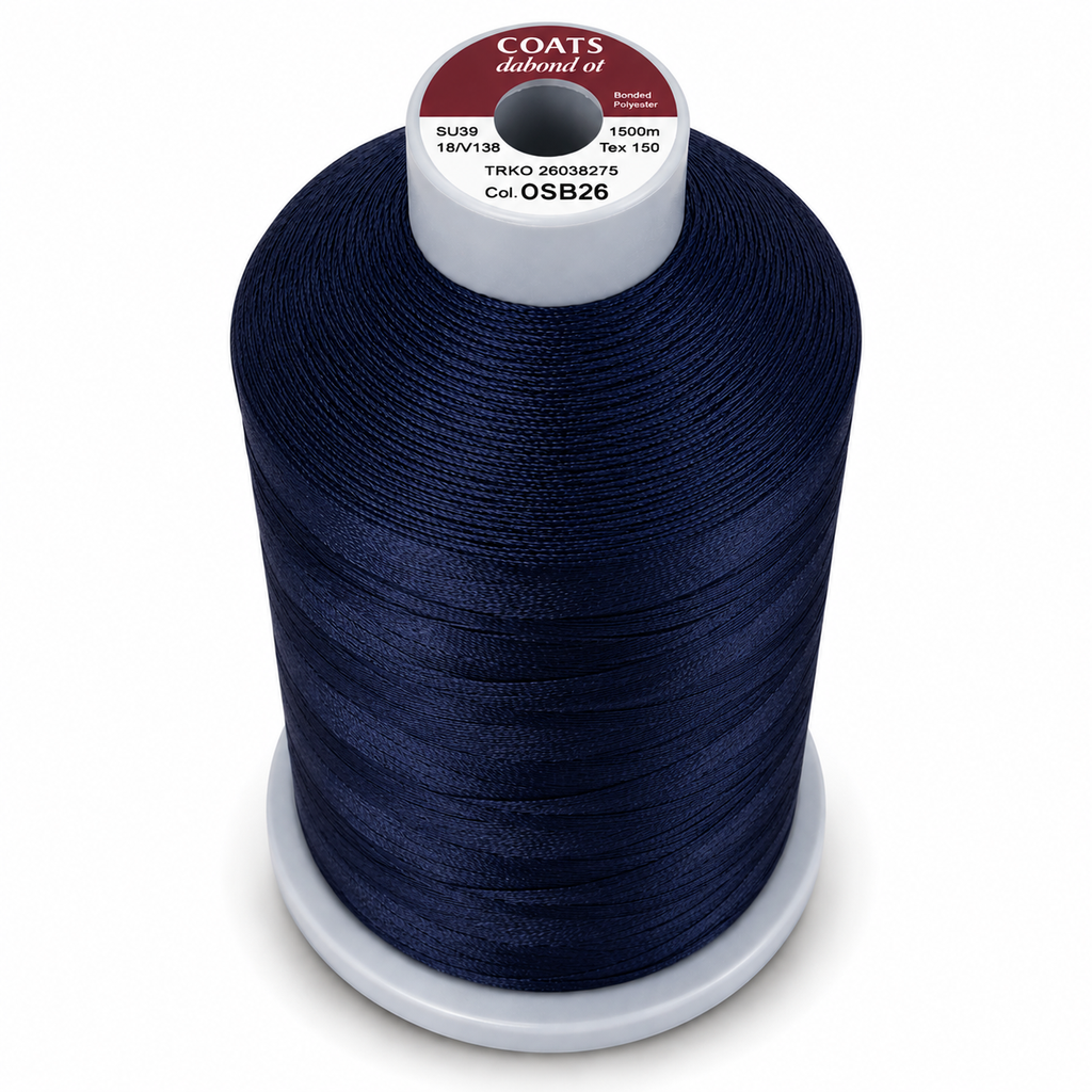 COATS Dabond Bonded Polyester Marine Thread 18tkt (V138)