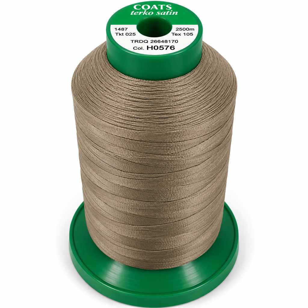 COATS Terko Satin Corespun Poly-Cotton Thread
