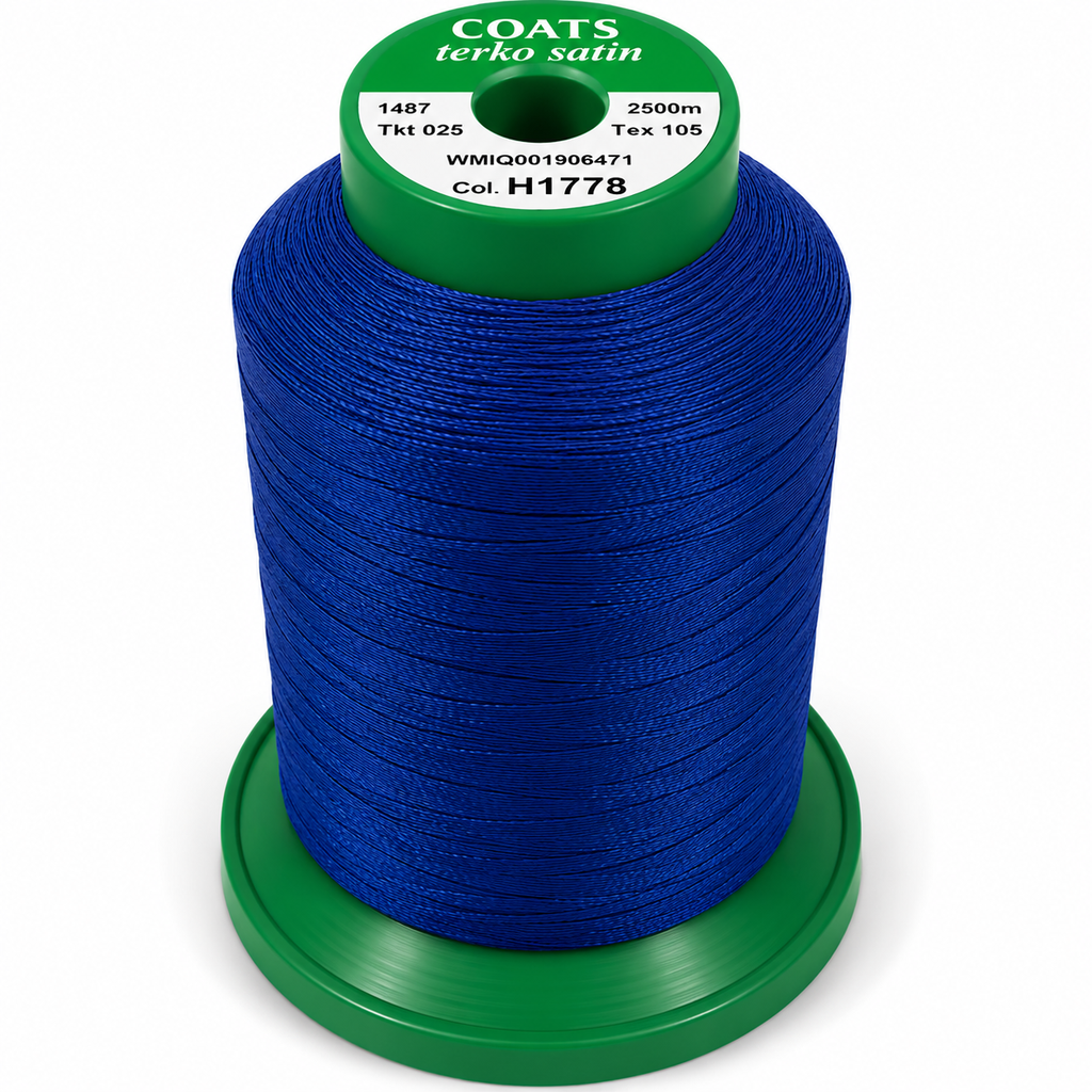 COATS Terko Satin Corespun Poly-Cotton Thread