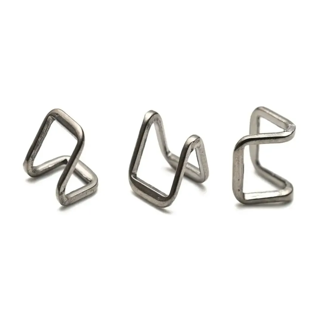 Stainless Steel Chunky Moulded Tooth Zipper Top Stops #10