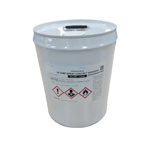 PremierBond Spray-On Hi-Temp Contact Adhesive (20L Drum)