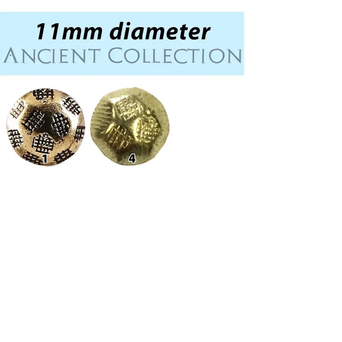 Ornamental Decorative Nails 11mm