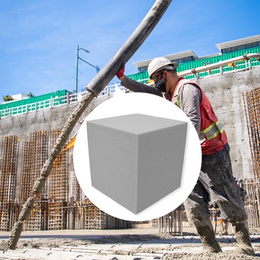 Concrete Pump Clean-Out Sponge (200mm Cubes)