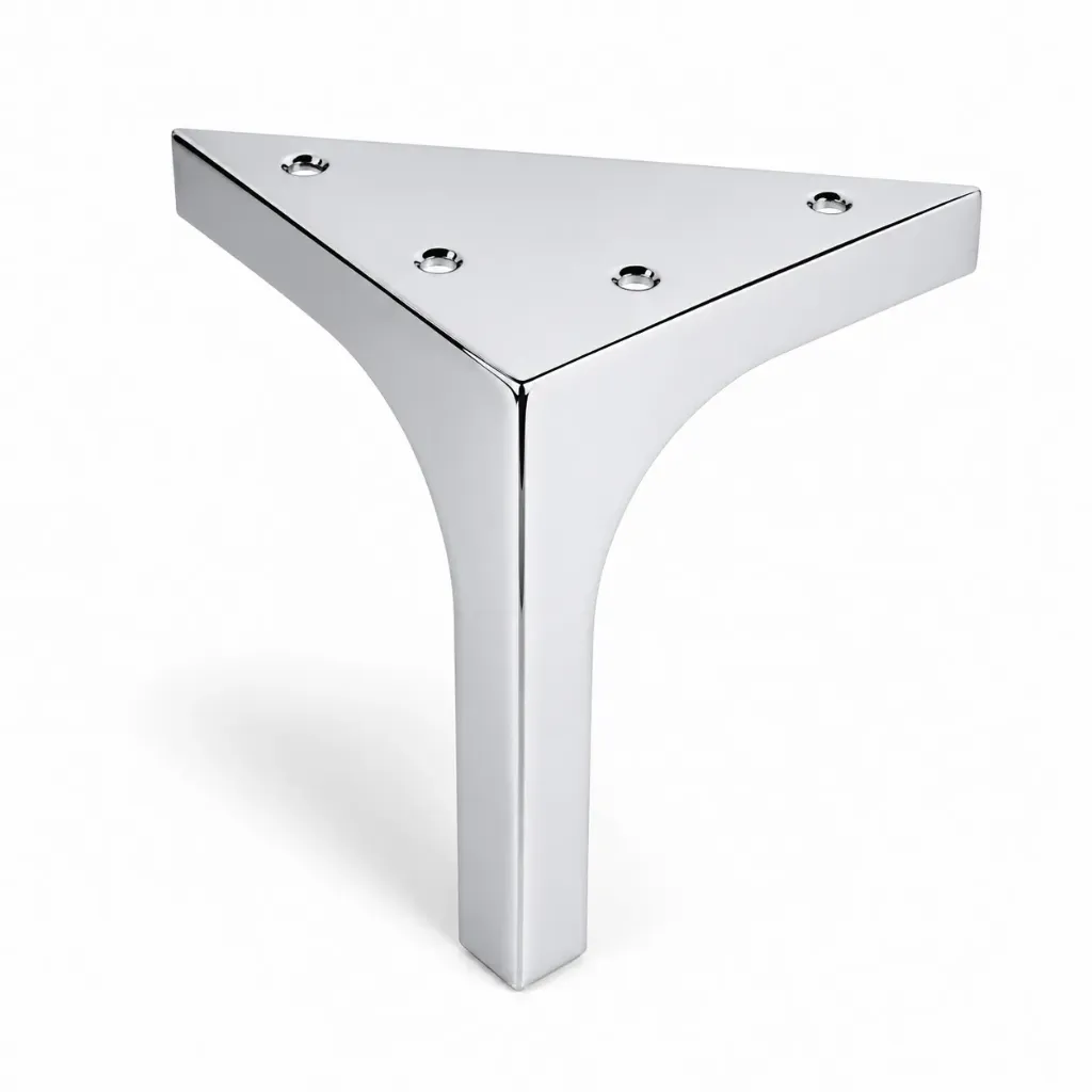[L-M-HELSINKI] Metal Leg Helsinki 120mm CHROME