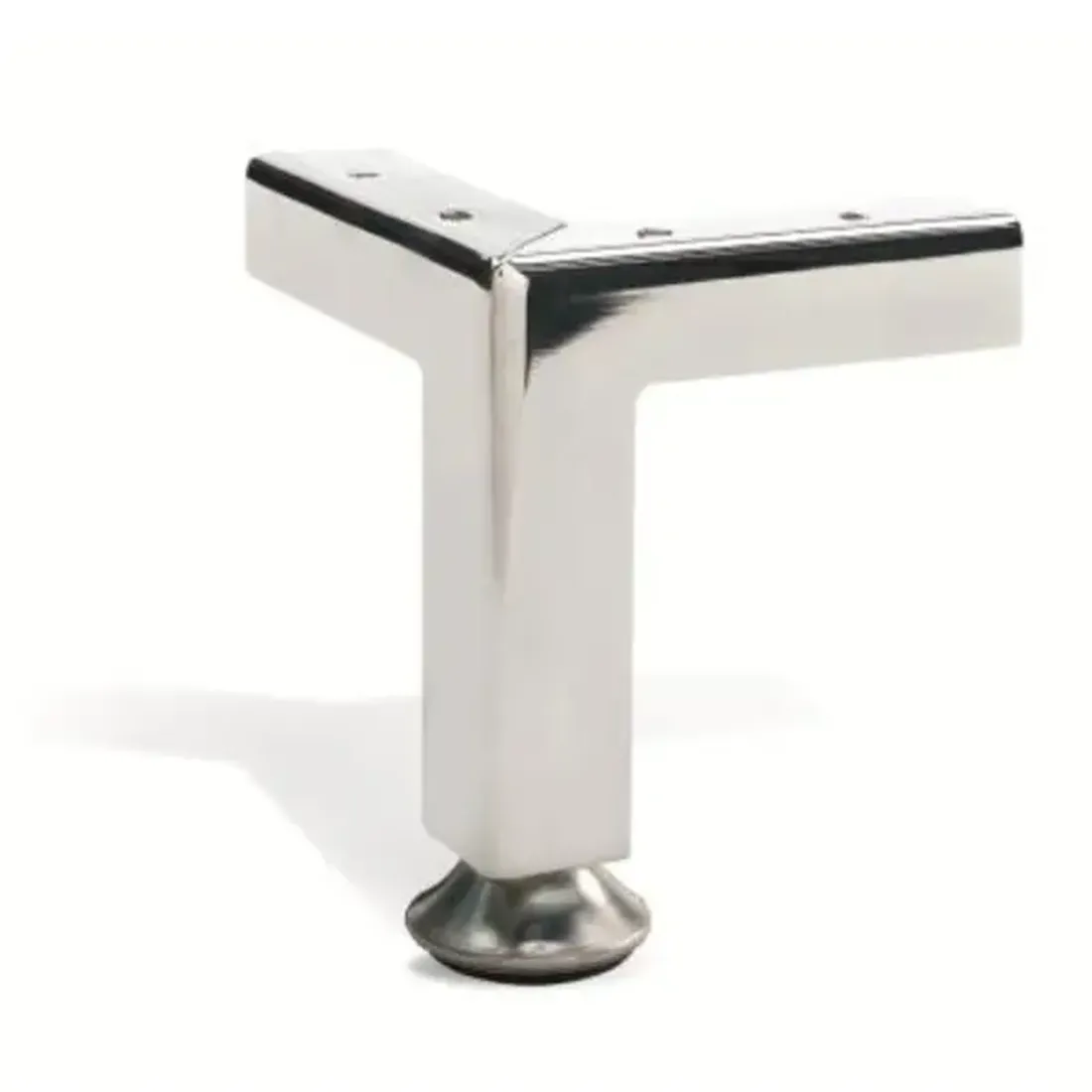 [L-M-SILVERK] Metal Leg Silver Knight 112mm CHROME