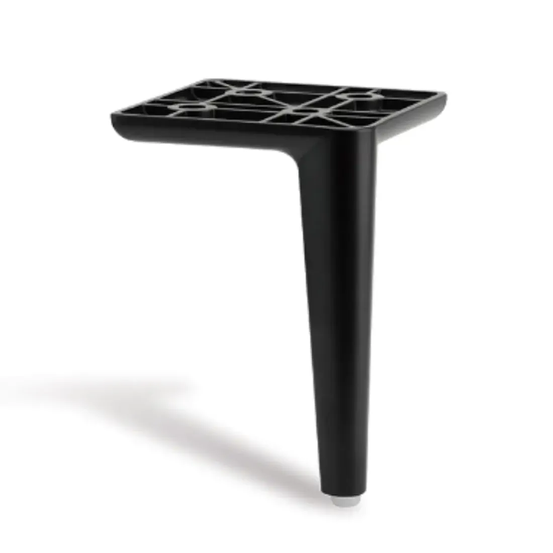 [L-M-STOCKHOLM-MATBLK] Stockholm 150mm Matte Black Metal Leg