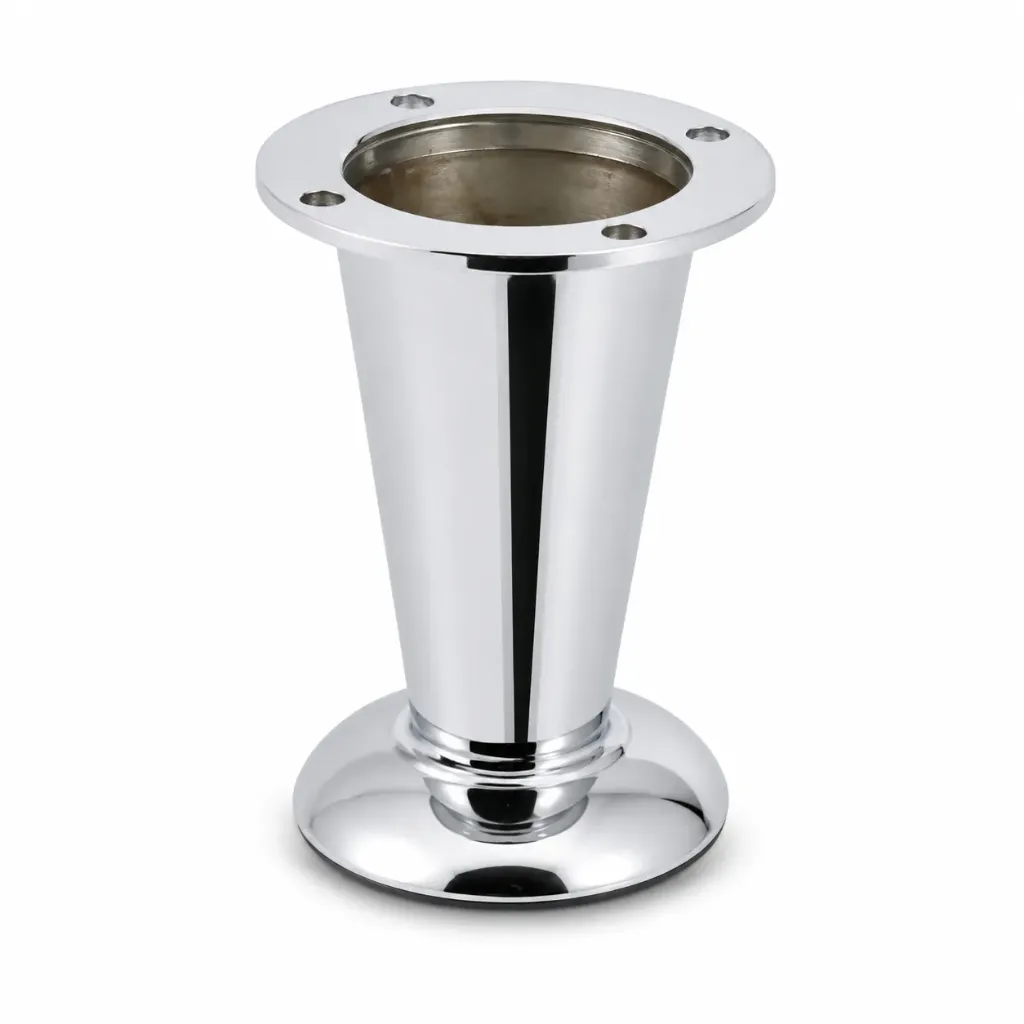 [L-M-SYDNEY] Metal Leg Sydney 100mm CHROME