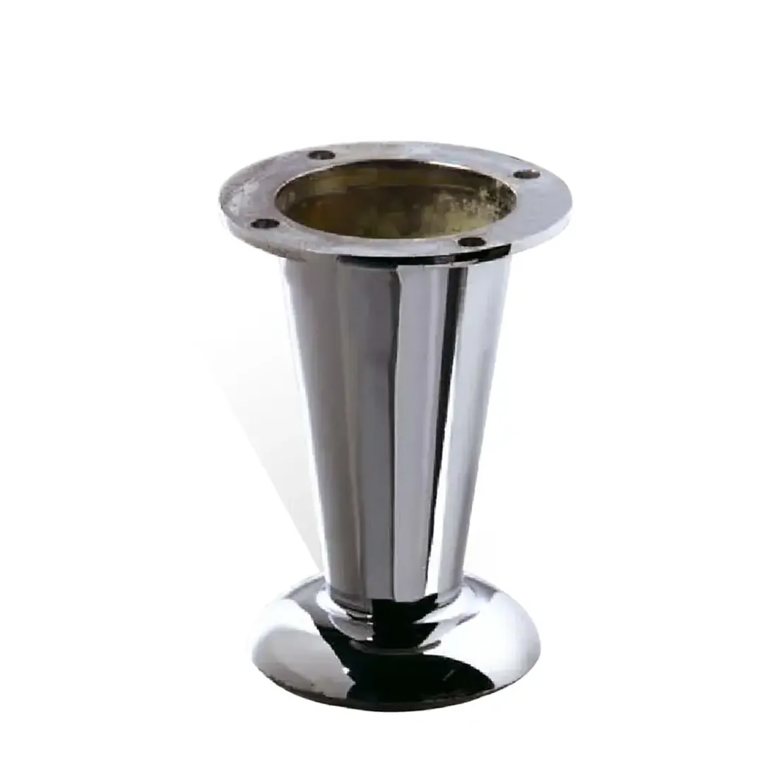 [L-M-SYDNEY] Metal Leg Sydney 100mm CHROME
