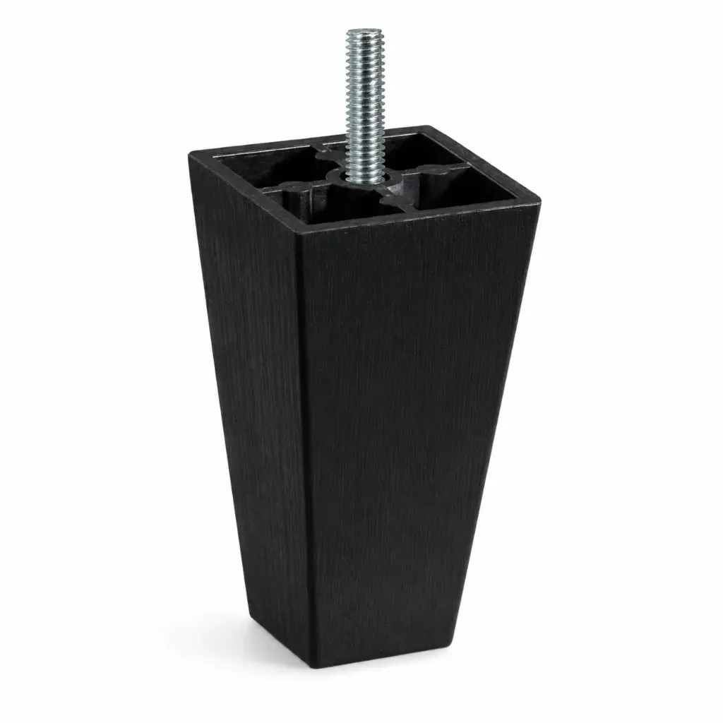 Plastic Leg Square Taper 160mm