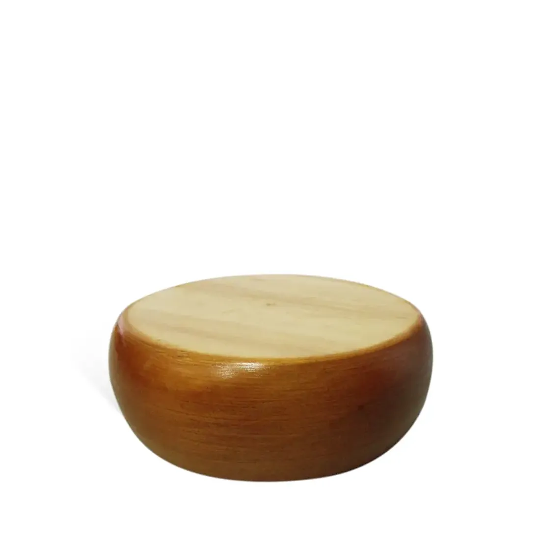 [L-W-BUN140X45S] Large Timber Bun Foot Leg 140x45mm STAINED