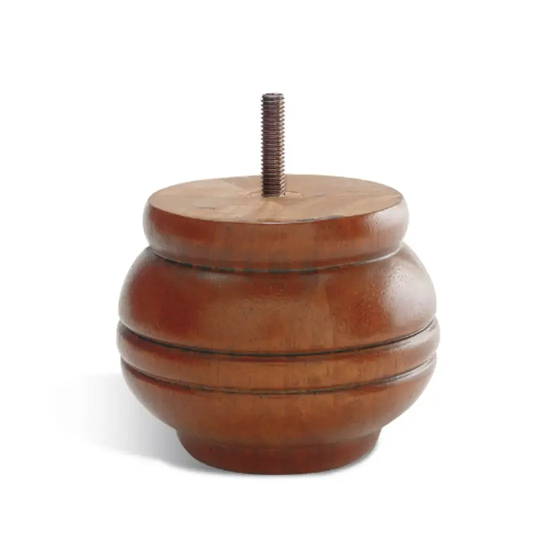 [L-W-FORUM-MAHOG] Forum Timber Leg 80mm STAINED