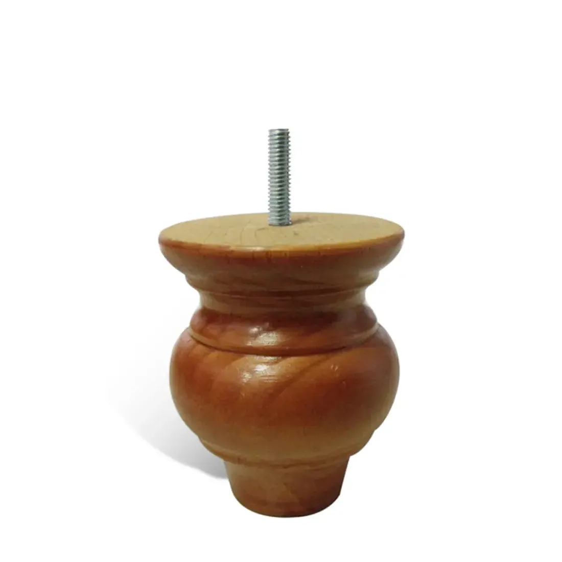 [L-W-LOU100] Louisa Timber Leg 100mm STAINED