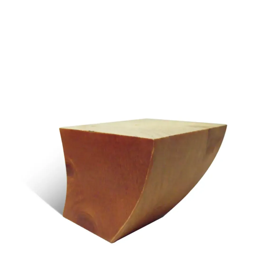[L-W-MUR85] Murdoch Timber Leg 70mm STAINED