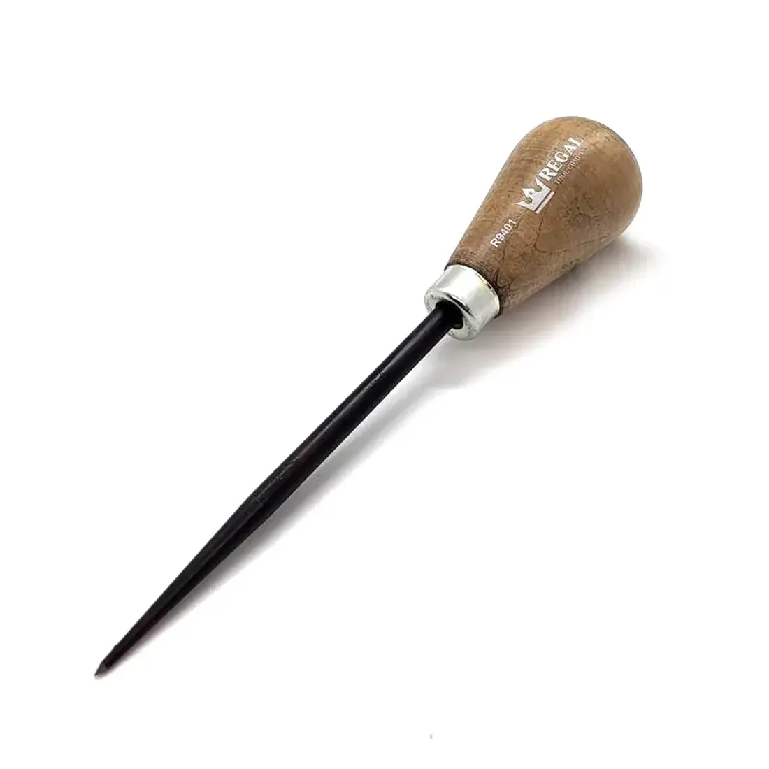 [UT-RT9401] REGAL Timber Handle Scratch Awl (100mm) #R9401