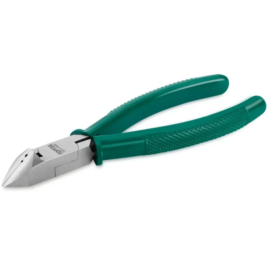 [UT-TOP-DEAA1206B] TOPTUL 160mm Slant Edge Cutting Nippers #DEAA1206B